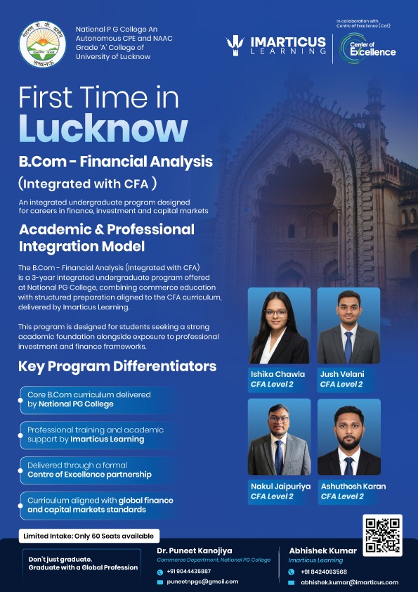 Admission B.Com. with CFA border
